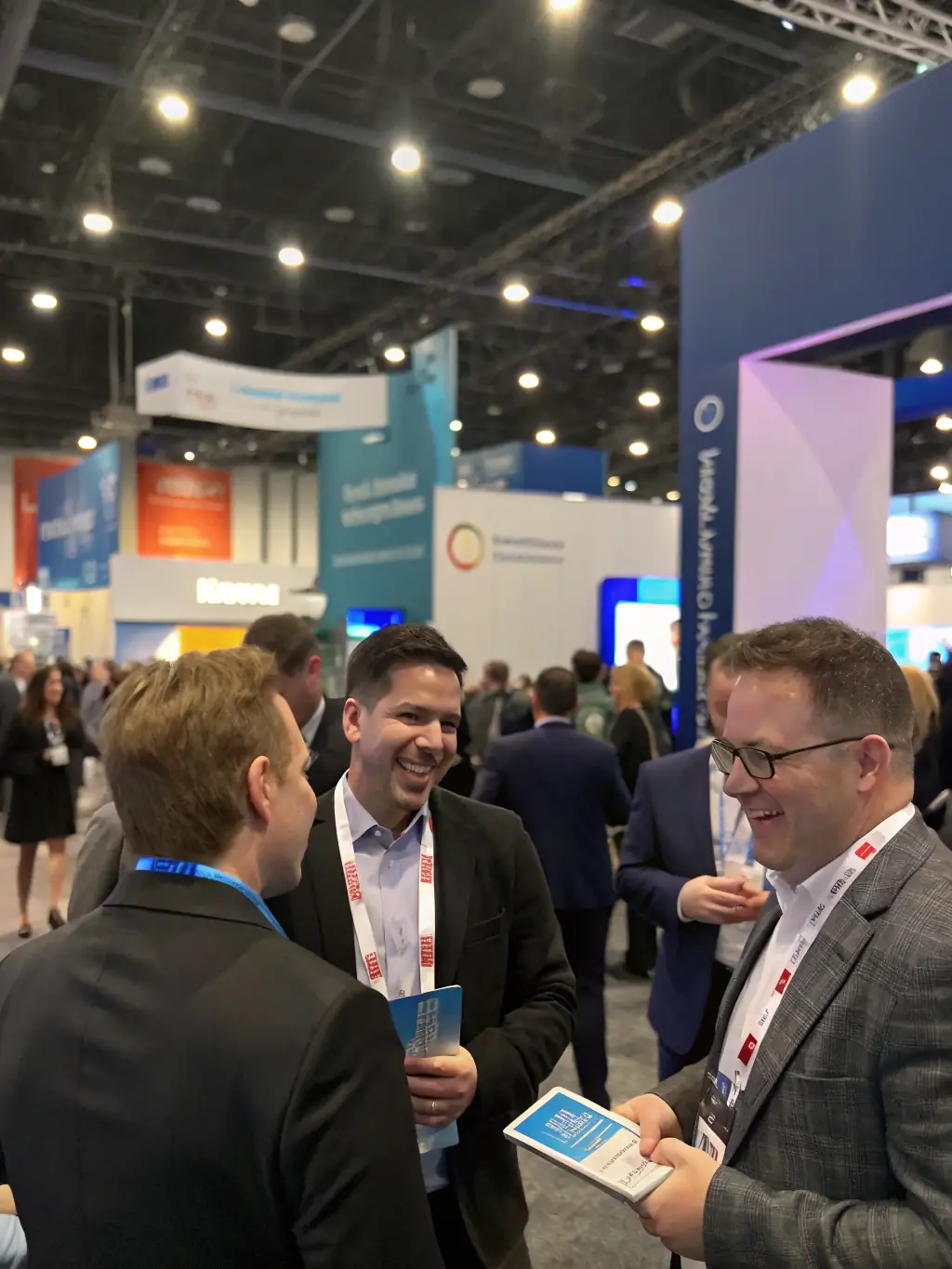 A photograph of attendees networking during a coffee break at the DigestiveGate conference, fostering connections and collaborations in the health and wellness sector.